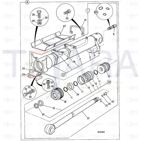 JCB Part No.# 916/00012, STEEL BALL - JCB Spare Parts