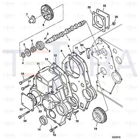 JCB Part No.# 02/634032, BEARING - JCB Spare Parts