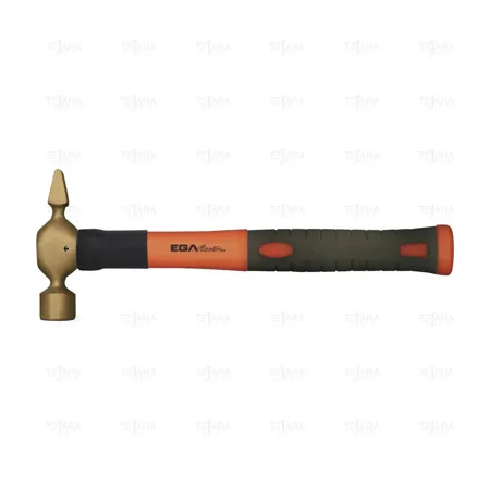 CROSS PEIN HAMMER 900 GR. FIBERGLASS HANDLE NON SPARKING Cu-Be. - EGA Master