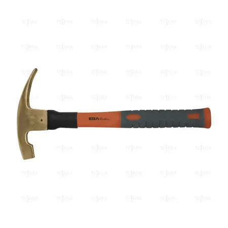 BRICKLAYER´S HAMMER 600 GR. FIBERGLASS HANDLE NON SPARKING Al-Bron - EGA Master