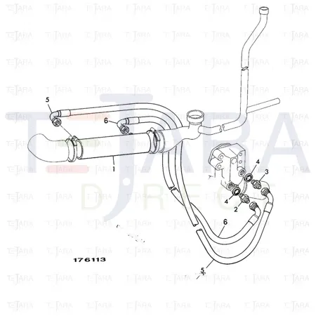 JCB Part No.# 923/04800, COOLER - JCB Spare Parts