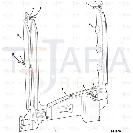 JCB Part No.# 331/31000, SWIVEL AIR VENT - JCB Spare Parts