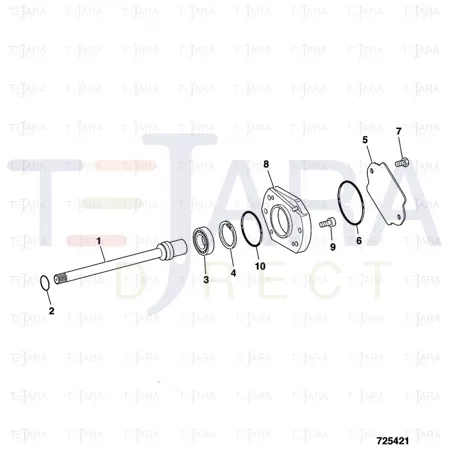 JCB Part No.# 04/600247, SEAL - JCB Spare Parts