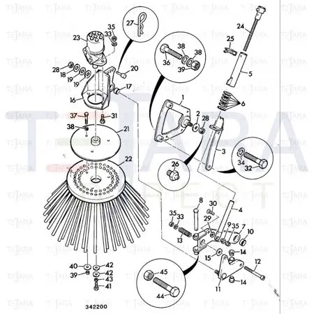 JCB Part No.# 1315/0507Z, SET SCREW M12x25 - JCB Spare Parts