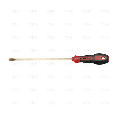 SLOTTED SCREWDRIVER 12 x 400 NON SPARKING Cu-Be - EGA Master
