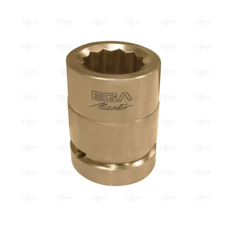 IMPACT SOCKET WRENCH 2.1/2" - 110 MM NON SPARKING Cu-Be ( 12 EDGES) - EGA Master