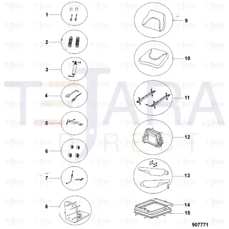 JCB Part No.# 7141/41511, Switch Cut-Off - JCB Spare Parts