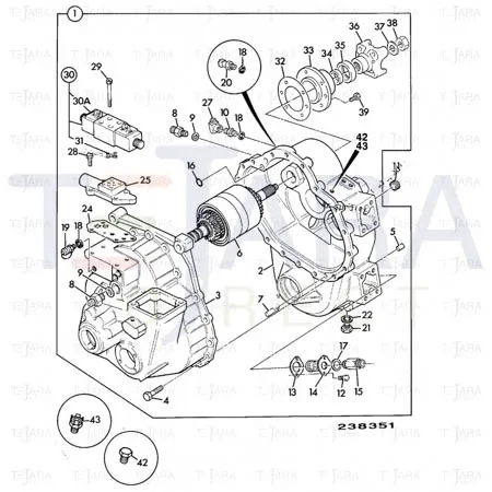 JCB Part No.# 25/104700, SS.P.N25/MM6394 SOLENOID VALVE CTOP3 now - JCB Spare Parts