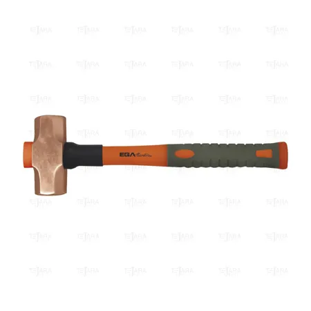 SLEDGE HAMMER 450 GR FIBERGLASS HANDLE NON SPARKING Cu - EGA Master
