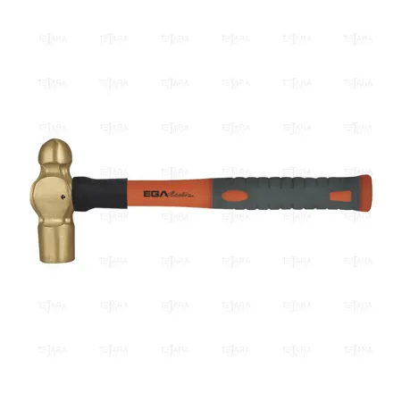 BALL PEIN HAMMER 340 GR. FIBERGLASS HANDLE NON SPARKING Cu - EGA Master