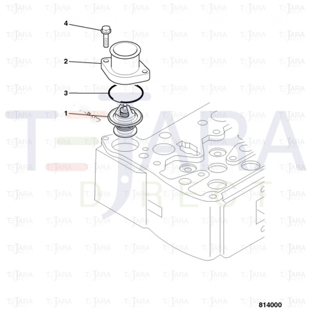 JCB Part No.# 02/940091, O Ring - JCB Spare Parts