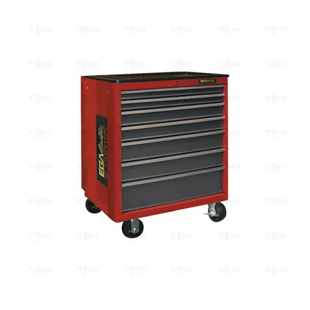 ROLLER CABINET 7 DRAWERS (GREEN) - EGA Master
