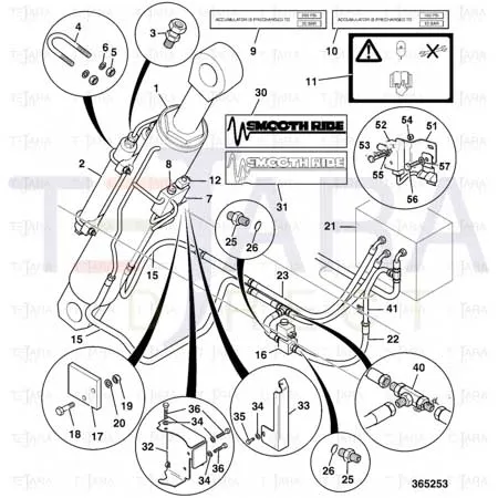 JCB Part No.# 1315/0301Z, (Pre-P)-SET SCREW M8x12 - JCB Spare Parts