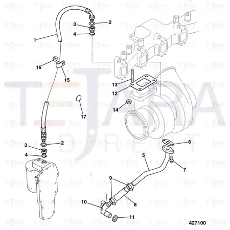 JCB Part No.# 02/910146, O RING - JCB Spare Parts