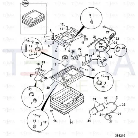 JCB Part No.# 40/910943, Compressor - JCB Spare Parts