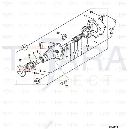 JCB Part No.# 02/800341, GASKET - JCB Spare Parts