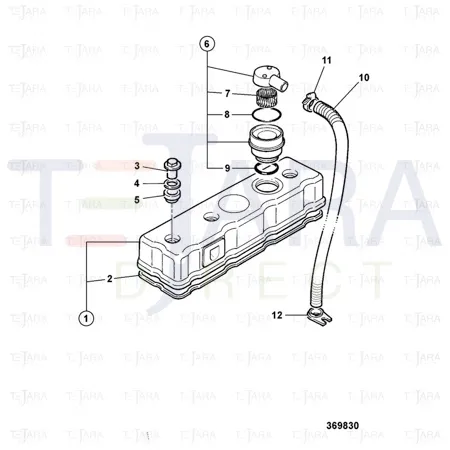 JCB Part No.# 02/202217, BREATHER - JCB Spare Parts