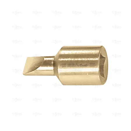 FLAT BIT SOCKET 1/2" - 13 x 2 MM NON SPARKING Cu-Be - EGA Master
