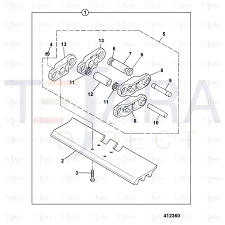 JCB Part No.# 331/30983, BUSH - JCB Spare Parts
