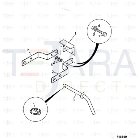 JCB Part No.# 826/01278, LYNCH PIN - JCB Spare Parts