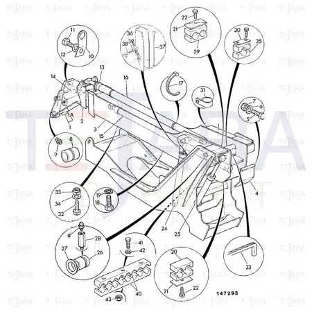 JCB Part No.# 823/00006, WASHER shim - JCB Spare Parts