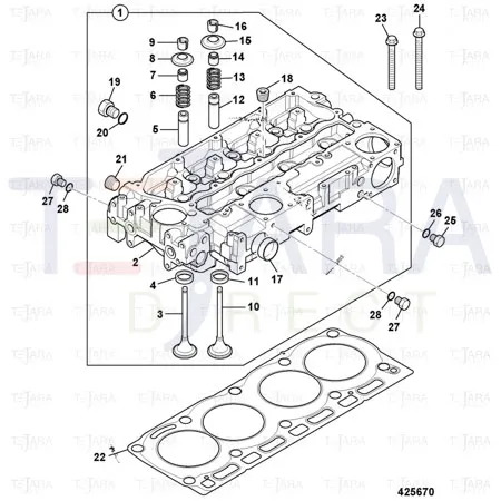 JCB Part No.# 02/203213, KIT-SEAL - JCB Spare Parts