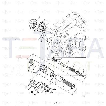 JCB Part No.# 04/500259, VALVE ASSY - JCB Spare Parts