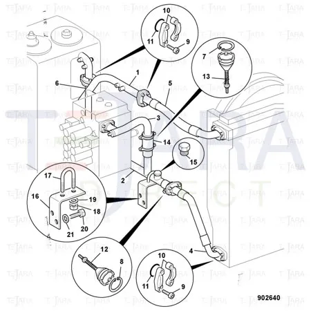 JCB Part No.# 380A0400Z, Ring Snap - JCB Spare Parts