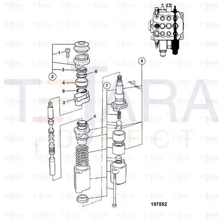 JCB Part No.# 25/974638, KIT-REPAIR - JCB Spare Parts