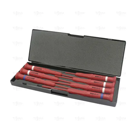 SET OF 7 SCREWDRIVERS MICROTRONIC 1000 V - EGA Master