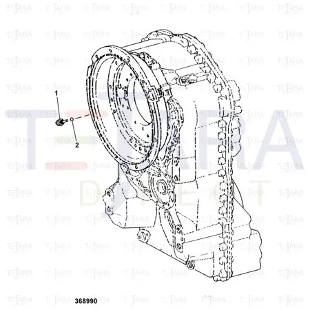 JCB Part No.# 828/10207, SEAL - JCB Spare Parts