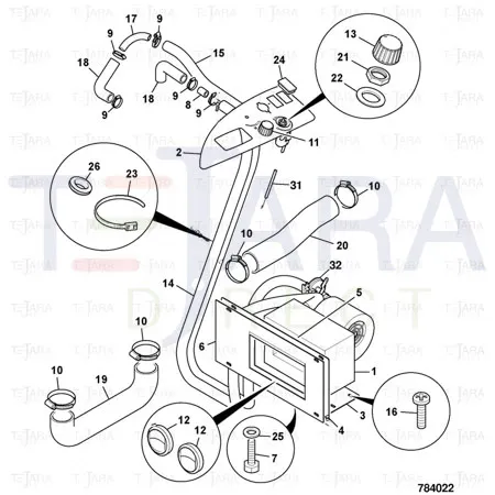 JCB Part No.# 1417/0013Z, LOCK WASHER 7/16 - JCB Spare Parts