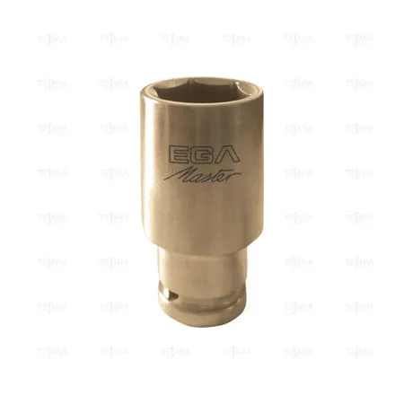 IMPACT SOCKET WRENCH 1/2" - 11/16" LONG SERIE NON SPARKING Al-Bron ( 6 EDGES) - EGA Master