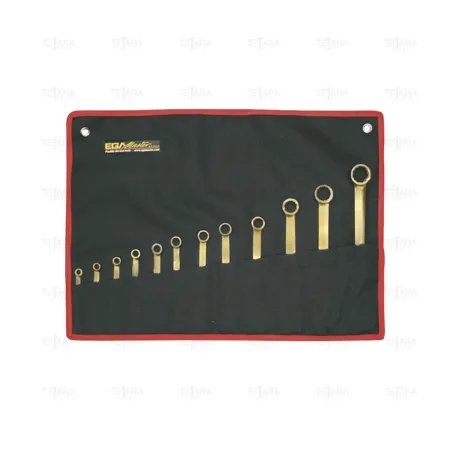 SET OF 17 COMBINATION WRENCHES 7-24 MM NON SPARKING Al-Bron - EGA Master