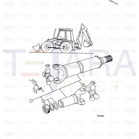 JCB Part No.# 1381/3204, SCREW - JCB Spare Parts