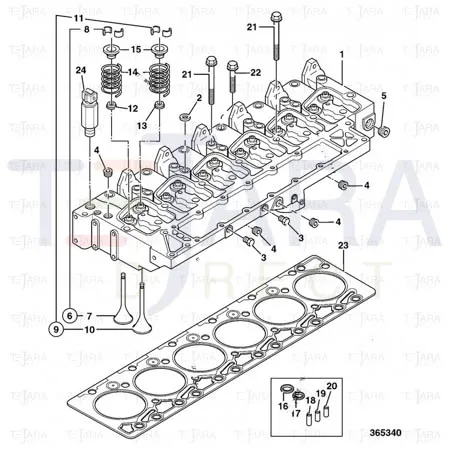 JCB Part No.# 02/910117, GUIDE - JCB Spare Parts