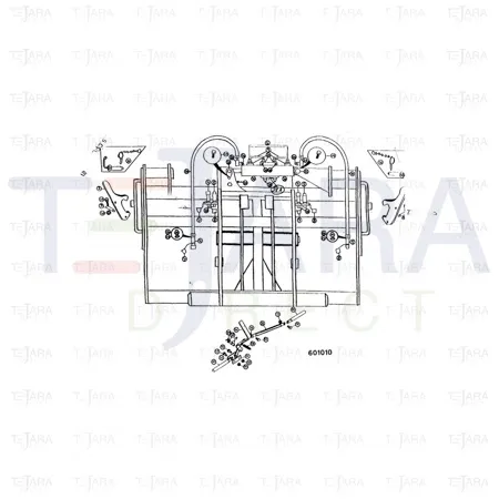 JCB Part No.# 814/00105, SPRING RETURN - JCB Spare Parts