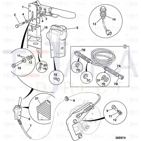 JCB Part No.# 331/22637, GRIP HANDLE - JCB Spare Parts