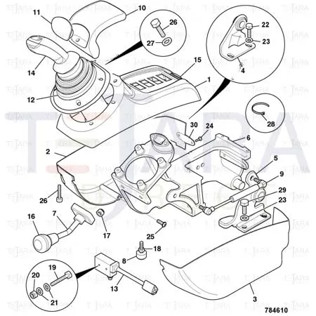 JCB Part No.# 1422/0007D, WASHER M8 HARDENED - JCB Spare Parts