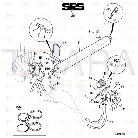 JCB Part No.# 717/20137, SS.P.N400/00623 Coil 12v - JCB Spare Parts