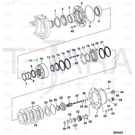 JCB Part No.# 10/906805, O RING - JCB Spare Parts