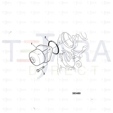 JCB Part No.# 02/911214, SEAL O-RING - JCB Spare Parts