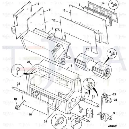 JCB Part No.# 30/925977, COIL SUB ASSEMBLY - JCB Spare Parts