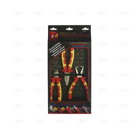 SET OF 3 PLIERS TITACROM® BIMAT 1000 V - EGA Master