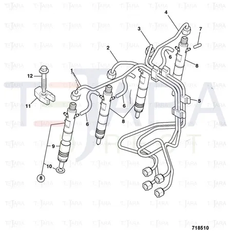 JCB Part No.# 02/203078, Screw - JCB Spare Parts