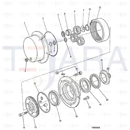 JCB Part No.# 816/82010, PLUG MAGNETIC - JCB Spare Parts