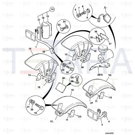 JCB Part No.# 823/00542, WASHER - JCB Spare Parts