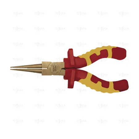 ROUND NOSE PLIER 160 MM NON SPARKING Cu-Be. 1000 V - EGA Master