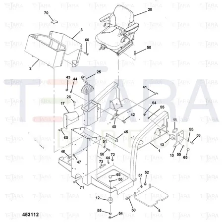 JCB Part No.# 7141/40353, Switch - JCB Spare Parts