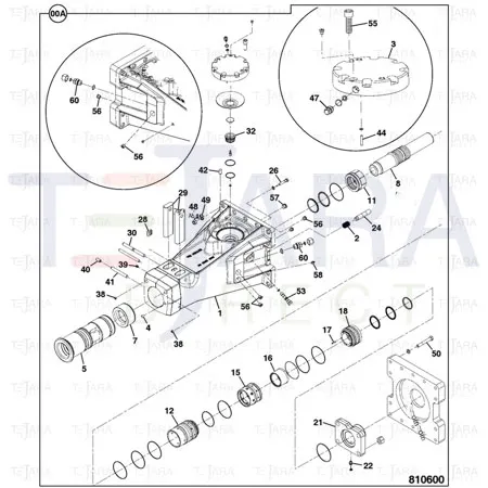 JCB Part No.# 331/55930, ACC REPAIR KIT - JCB Spare Parts